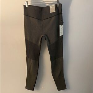 Forever 21 Dark Gray Ribbed Leggings